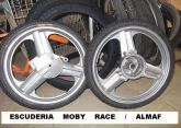 RODAS ARO 16 COM PNEUS P/ MOBILETE